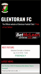 Mobile Screenshot of glentoran.com